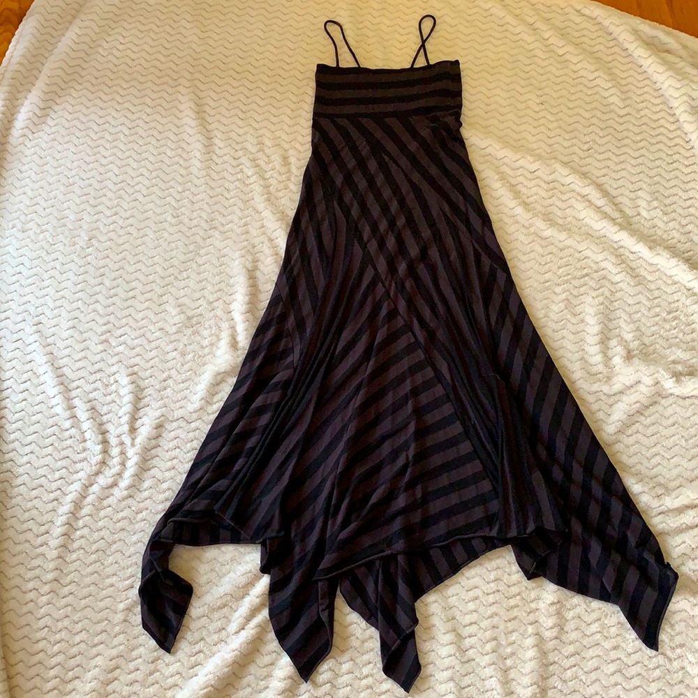 Ella Moss Striped Maxi dress 00’s❤️